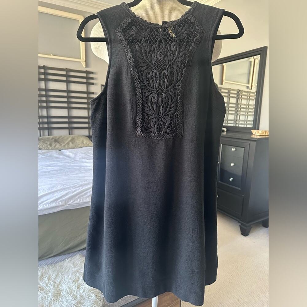 Free People black lace trim dress, size medium - Picture 3 of 12